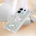 thumbnail image 5 of Funda para Xiaomi Redmi Note 13 Pro 5G con Brillo Líquido Flotante, Purpurina, Parachoques y Anillo Giratorio Soporte, 5 of 5