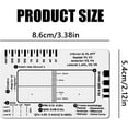 thumbnail image 4 of Electrocardiogram 7 Step Ruler Card for Accurate Interpretation and Quick Analysis in Setting Assessment Tool, 4 of 5
