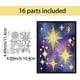 thumbnail image 2 of Plantillas de corte con temática de fantasía, troqueles de estrellas y puntos, plantillas de relieve para manualidades, tarjetas, papel decorativo fotográfico, álbumes de recortes, grosor de 0,8 mm., 2 of 9