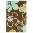 thumbnail image 2 of Contemporary Rug - Modern Art Polyester -Brown/Multi-Color:Brown/Multi,Design:Contemporary,Shape:Accent,Size:2'6" x 4', 2 of 5