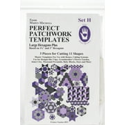 Marti Michell Perfect Patchwork Templates, Large Hexagons