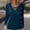 Blue, variant on ITSAME Long Sleeve Shirts for Womens, Plus Size Pullover Soft V-Neck Tunic Tops Fall Casual Blouse Black 3XL