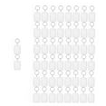 thumbnail image 1 of LLC 50Pcs Photo Insert Porte-Clés Acrylique Vierge Transparent Photo Cadre Porte-Clés, 1 of 5