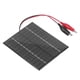 thumbnail image 5 of Panel solar de 2 W y 12 V, alta eficiencia de conversión, resistente al viento, panel solar de polisilicio, cargador para luces y radio, 5 of 10