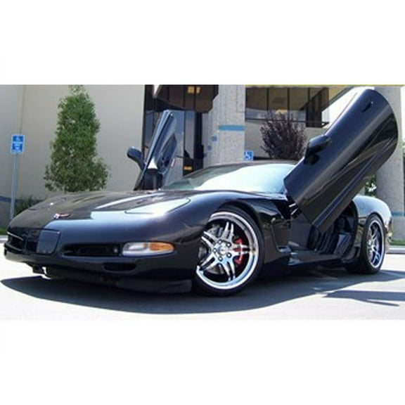 Vertical Doors Inc VDCCHEVYCOR9704 Lambo Doors Vertical Door Kit Compatible with 1997-2004 Corvette C5