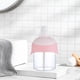 thumbnail image 5 of Dispensador de jabón elegante, práctico y multifuncional para baño. rosa, 5 of 8