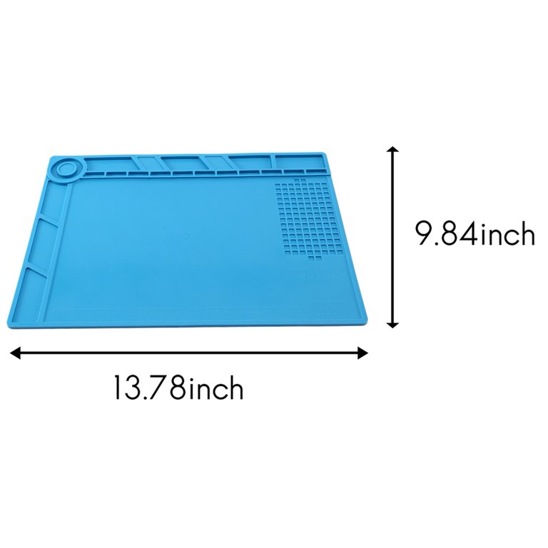 Silicone Soldering Mat ESD Antistatic Heat Resistant Insulation