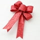 thumbnail image 4 of 4pcs 23cm Christmas Bowknot Beautiful Ribbon Accessories Adornos para árboles de Navidad (Rojo), 4 of 5