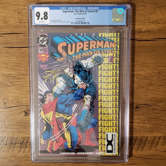 Superman: The Man of Steel #30 - CGC 9.8 Comic Book