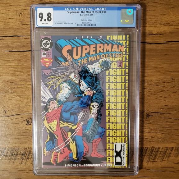 Superman: The Man of Steel #30 - CGC 9.8 Comic Book