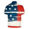 thumbnail image 5 of Njoeus Mens T-Shirts Beach Shirts For Men Men'S Golf Shirts Independence Day American Flag Print T-Shirts Mens Fashion Short Sleeve Golf Shirt Xs-4Xl Men Tops Casual Summer Savings, 5 of 5