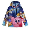 thumbnail image 3 of Kirby Deluxe Game Fashion Hoodies Sweatshirt For Kids Pullover Hoody Clothes With Pocket Novelty Hooded For Childrens Boys Girls Teen, 3 of 6