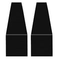 thumbnail image 2 of Hghdbt Satin Black Table Runner - 12X108Inch 2 Pack Table Runners For Rectangle/Round Table Dining Party Wedding Brithday Christmas Decorations, 2 of 4