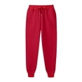 thumbnail image 3 of Pantalons de Survêtement pour Femmes avec Poches Bas Resserré à Cordon Jambe Droite Pantalons de Survêtement Confortables 2023 Pantalons Amples en Coton Jogger Noir 2TG, 3 of 5