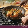 thumbnail image 3 of Anolon Advanced Home 12" Hard-Anodized Nonstick Stir Fry Pan, Bronze, 3 of 6