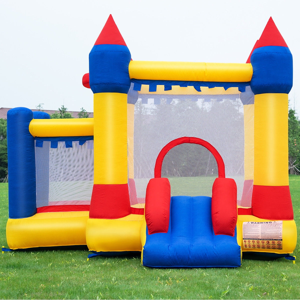 Details about   Goplus Inflatable Bounce House Castle Commercial Kids Jumper Moonwalk With Ball