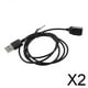 thumbnail image 1 of cable del cargador usb,cable de carga de auriculares,cable cargador de auriculares bluetooth,Cable cargador con puerto USB para auriculares inalámbricos.,cable de carga usb 2 piezas, 1 of 7