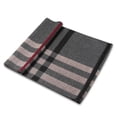 thumbnail image 3 of Bufanda de hombre, bufanda de invierno cálida a cuadros, bufanda de cachemira jacquard para hombre, fabricantes al por mayor, 3 of 5