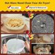 thumbnail image 4 of Air Fryer Silicone Pan Baking Tray (grey), 4 of 5