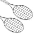 thumbnail image 4 of 6 llaveros de tenis para hombre, miniraqueta de tenis, llavero con abalorio de tenis, minipelota de tenis, 4 of 8