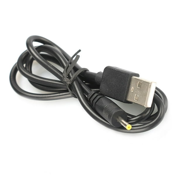 Cable de Alimentación USB a DC Moyic 2.5x0.7mm Negro 80 cm
