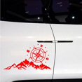 thumbnail image 4 of Flmtop Compass Mountains Car-Styling SUV Off-road Reflective Decals Sticker Decoration, 4 of 9