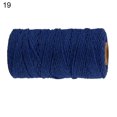 thumbnail image 1 of HEVIRGO 1 Rouleau Corde Macramé 2mm Colorée Résistante Corde en Coton Torsadée Fil Macramé pour Tricot, 1 of 10