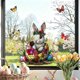 thumbnail image 4 of Uuiauoio 1 Sheet Easter Window Clings for Glass Windows, Easter Egg Bunny Butterfly Stickers Spring Window Clings Decorations, Spring Windows Decals for Home Office Party Decor, 4 of 6