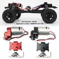 thumbnail image 1 of Ruiboury 370 Motor 34T Gear Box Transmission For HobbyPlus 1/18 CR18P Rock Van RC Red 1Set, 1 of 6
