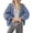 Dusty Blue, variant on BTFBM Cardigan Sweaters for Women Fall Fashion Clothes | No Button No Pocket Design, Chunky Knit Open Front Cardigans, Ribbed Cuff Long Sleeve Sweater, Loose Winter Coat Clothing