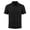 Black, variant on Mens Breeze Shirt Loose Fit Ice Silk Mesh Button-Down Summer Shirts Breathable Oversized Casual Top Short Sleeve for Streetwear Blue L