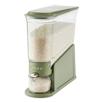 UFORU Cereal Storage Container, Rice Dispenser for Kitchen Organization ...