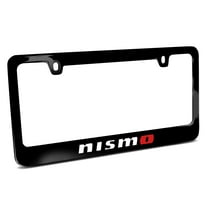 Nissan NISMO in Color Black Metal License Plate Frame