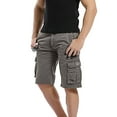 thumbnail image 6 of kamemir Men's Shorts Men's Cargo Shorts Elastic Waist Relaxed Fit Casual Outdoor Lightweight Work Shorts with Multi Pockets(Dark Gray,36), 6 of 6