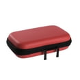thumbnail image 3 of WEUVEB Bolsa Para Guardar Auriculares Y Cables Con Protección Eva Roja Y Cierre, 3 of 6