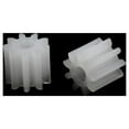 thumbnail image 2 of 100pcs 9 Teeth 1.95mm Hole Dia Plastic Gear Wheel for Toy Car Motor Shaft, 2 of 5