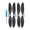 B, variant on Mavic Mini 2 Propellers Compatible with DJI Mini 2 Drone Replacement Low-Noise and Quick-Release Blades Props AccesPropellerssories