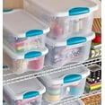 thumbnail image 4 of Sterilite 18848012 15-Quart Clear Storage Tote Box w/Latching Container Lid, 4 of 5