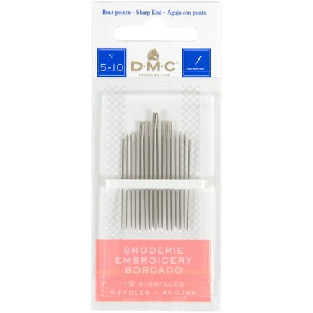 UPC: 0077540382576 | DMC Mouline 4.3  Embroidery Hand Needles  1765-5/10  16/pkg