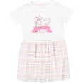 thumbnail image 3 of Inktastic I'm Three Cute Unicorn 3rd Birthday Girls Toddler Dress, 3 of 5