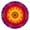 Colorful Tie Dye, variant on Colorful Tie Dye Mandala Pattern Round Fitted Tablecloth with Elastic Edge,Dining Table Cover Waterproof,Outdoor Round Tablecloth for Camping,Dining,Indoor and Outdoor