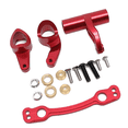 thumbnail image 2 of 2X Ensemble de Manivelle de Direction en Métal pour Pièces de Voiture RC ARRMA 1/8 KRATON 6S Outcast Senton, Rouge, 2 x Ensemble de Direction, Rouge, 2 of 2