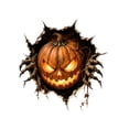 thumbnail image 2 of 3D Break Through Halloween Wall Stickers, 3D Illusion Effect,Removable Horror Wall Art for Home Door Window Halloween Party Decorations,13.78*19.69 in., 2 of 4