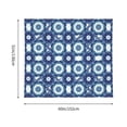 thumbnail image 3 of Sikiie Vintage Blue tapestry wall hanging home decor for bedrooms, living rooms, dorms 60x51in, 3 of 6