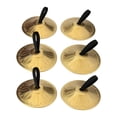 thumbnail image 3 of FashionCha 2 Finger Cymbals, Dance Instrument Accessory for Children, Metal Material, Ergonomic Design, Easy to Transport, Suitable for Children's Dance Part 6Pcs, 3 of 8