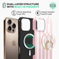 thumbnail image 2 of Baby Pink Stripe - iPhone 16 Pro Max Case, iPhone 12 Pro Max, 2 of 9