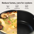 thumbnail image 2 of Tignapoo 15-Piece Nonstick Cookware Set with Lids, Hand-Forged Iron Pots for Healthy Cooking, Compatible with All Stovetops, Includes Utensils and Cleaning Accessories, 2 of 7