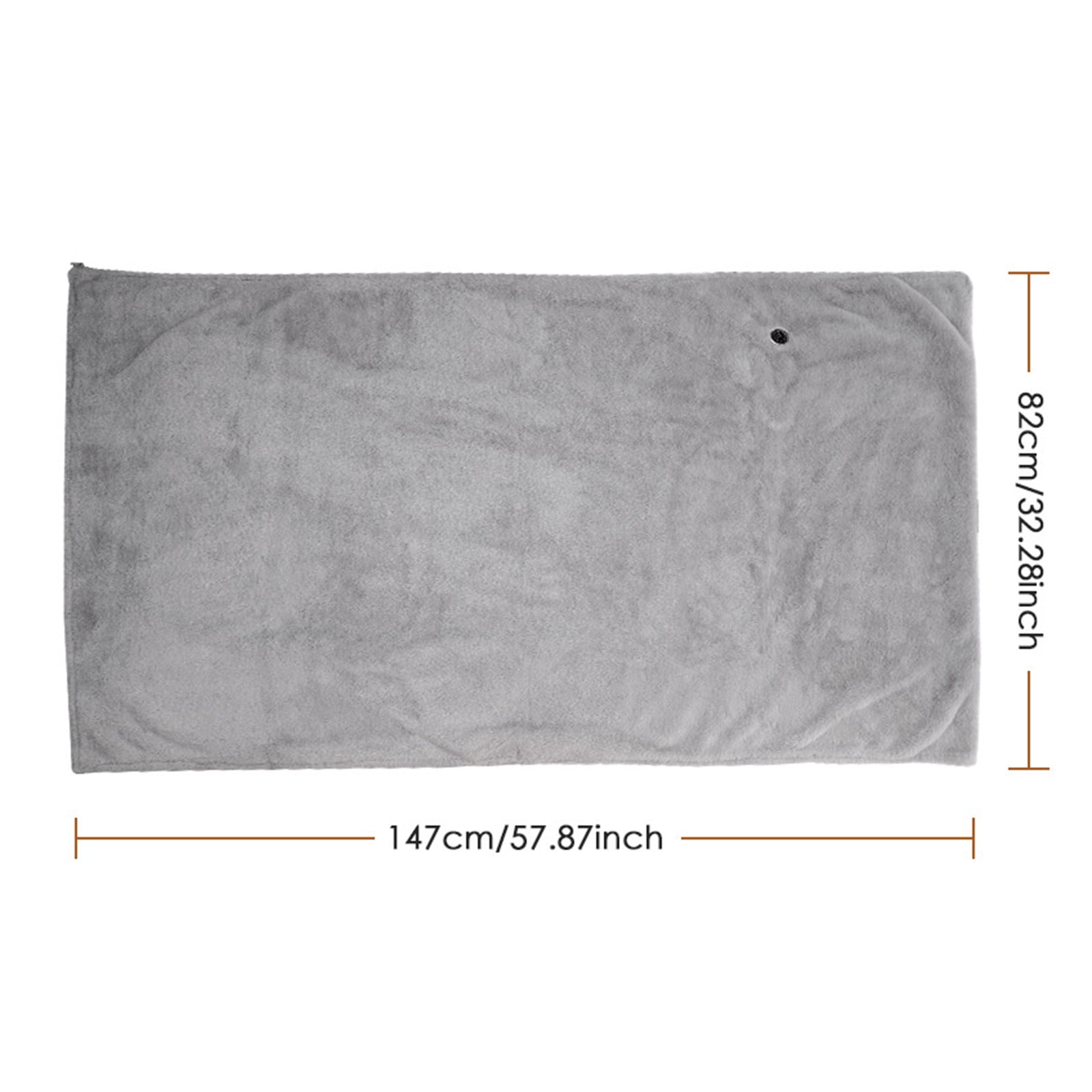57"x32" USB Heated Shawl Wrap, Rapid Heating Electric Blanket Scarf with 3 Settings - Portable Wearable Throw for Women & Men, Indoor Outdoor Office Winter Comfort
