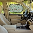 thumbnail image 5 of KUIFORTI 2 Pack Car Window Shades for Side Window 20.47" x 12.59" Window Sun Blocker Foldable Sun Visor for Car Truck Sedan Van SUV, Horse Print, 5 of 6