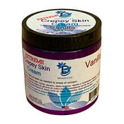 Extreme Crepey Skin Body & Face Cream With Hyaluronic Acid, Alpha Hydroxy and More, by Diva Stuff (Vanilla)